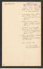 k.k. naturhistorisches Hofmuseum, Intendanzakten 1885-1896 (Hauer), Aktenzahl Z.260-264/1893, Seite 1